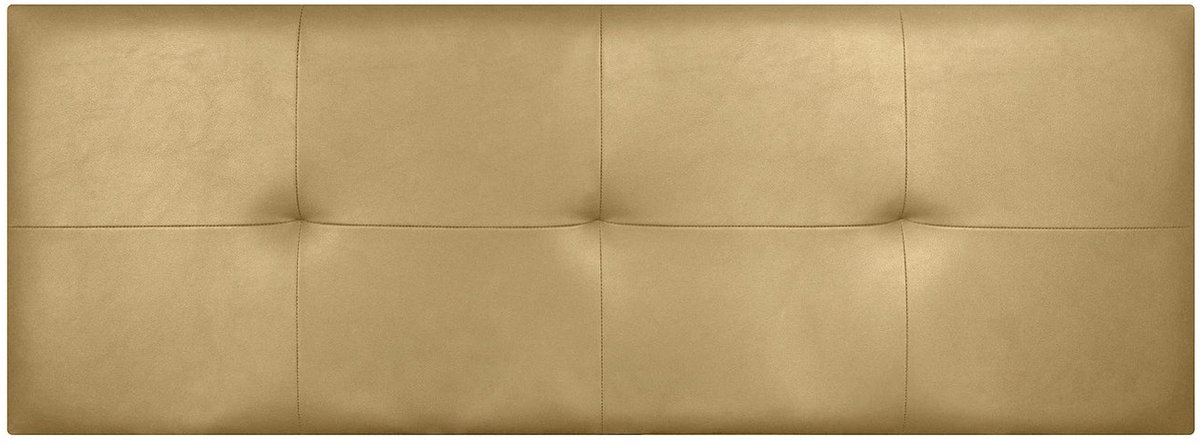CABECERO CALA KUNSTLEER GOUD 145