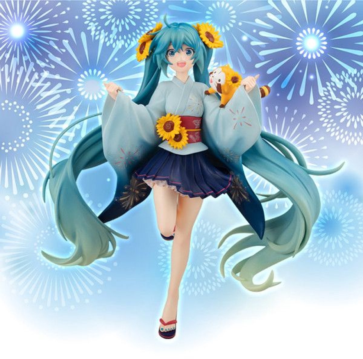 Araiguma Rascal - Vocaloid - Hatsune Miku - Rascal - Summer Festival PVC Figuur