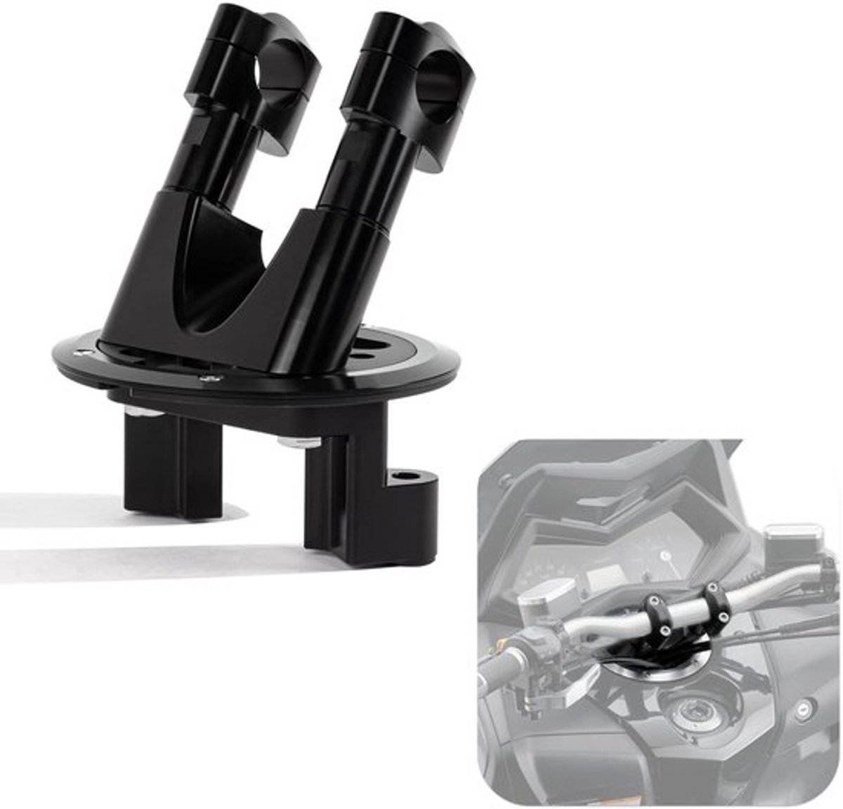 Dailygoody - Motorfiets Stuurverhoger - Klem Adapter - Verhoog je