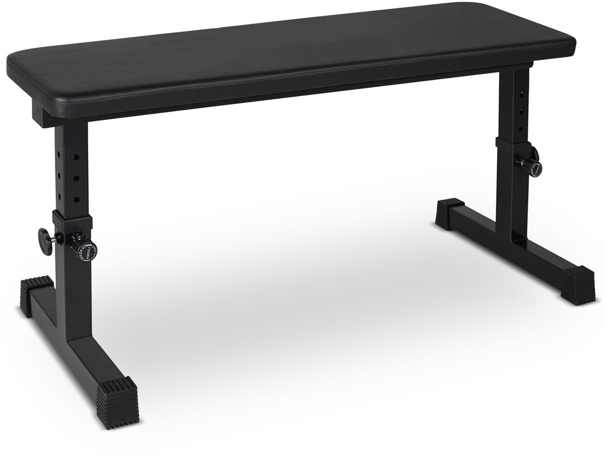 MODFU-Verstelbare Halterbank-Zwart-IJzeren Frame-200 Kg