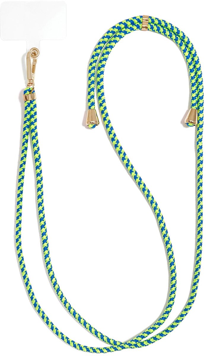 Nova - Telefoonketting - Patchwork Polyester - - Groen