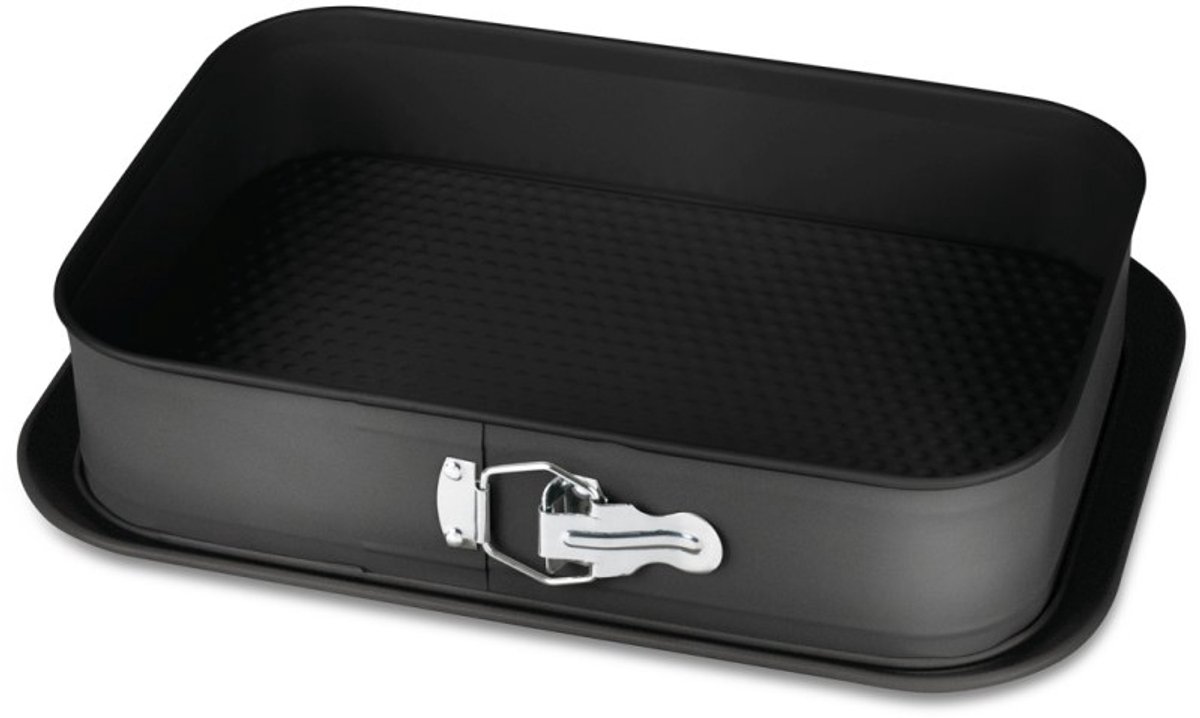 Rechthoekige bakvorm 2-in-1 39 x 27 cm Antracit Collection
