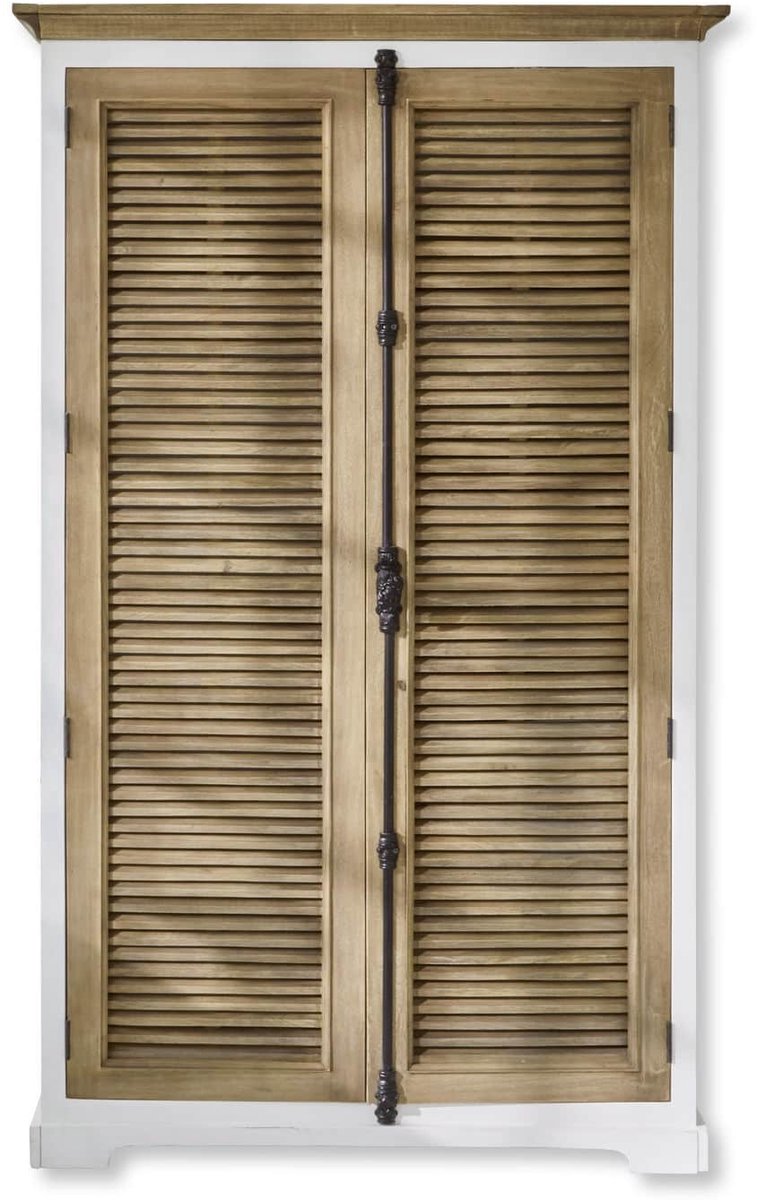LOBERON Kast Comtois bruin/wit