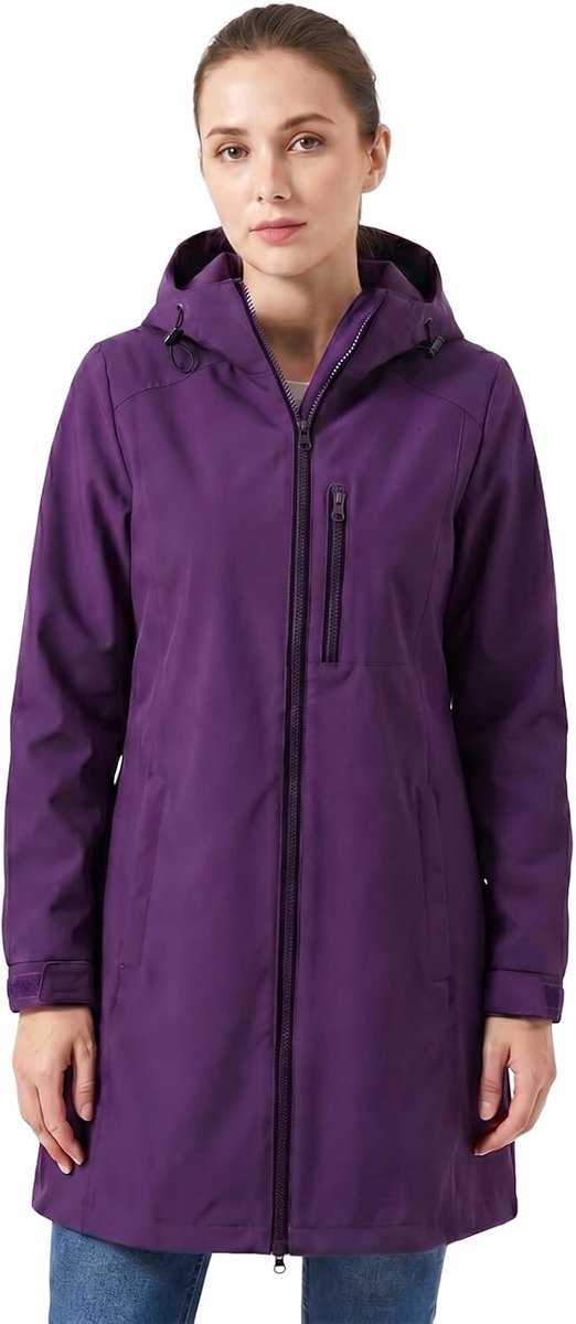 Zomerjassen voor Vrouwen Lichtgewicht Regenjas Hooded Dames Outdoor Waterdichte Softshell Jas Jas