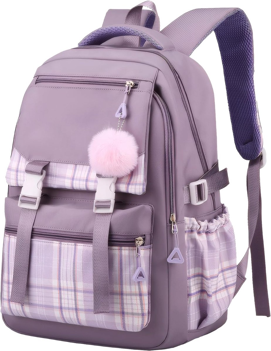 Schooltas voor kinderen, meisjes, rugzak, schooltassen voor meisjes, kinderen, rugzak, ademend, resistent