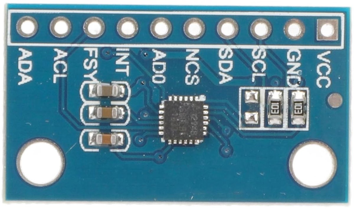 9-assige MEMS-bewegingsvolgsensormodule met 3-assige Gyroscoop, Versnellingsmeter en Magnetisch Veld, ICM 20948-sensormodule voor Realtime Gegevensanalyse, ondersteuning