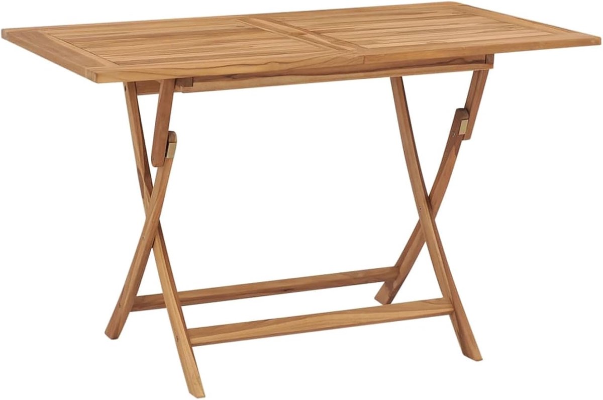 Eettafel, tuinmeubelen, klaptafel, tuintafel, 120 x 70 x 75 cm, eetkamertafel, keukentafel, eettafel, eetkamer, keuken, tuintafel, houten tafel, balkontafel, inklapbaar design