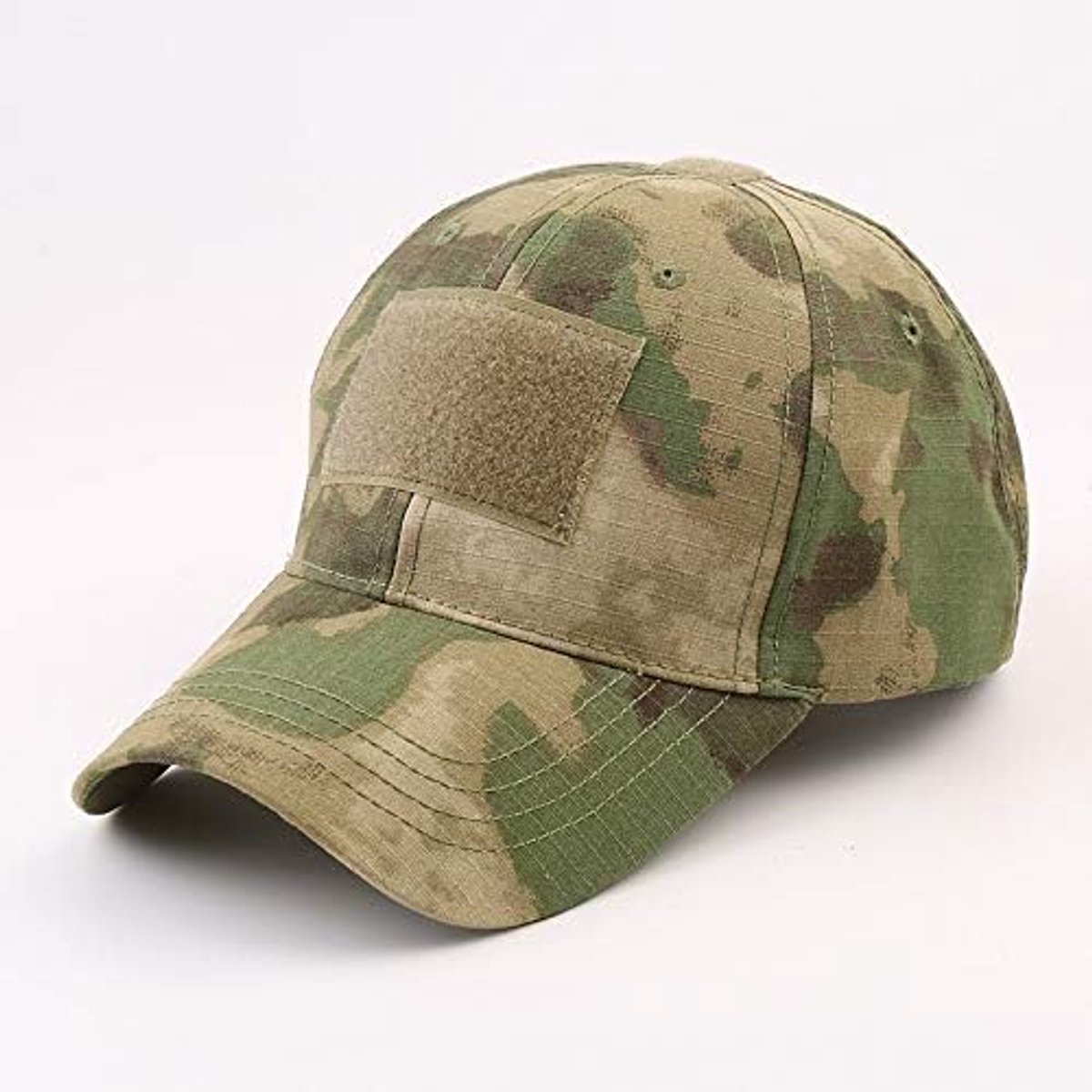 Honkbalpet, camouflage, baseballpet, camo, baseballpet met klittenbandsluiting, verstelbare baseballpet, multicam, sportpet voor buitensport, jacht, vissen, kamperen, jungle, 55-61 cm