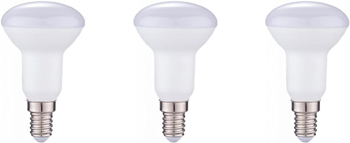 LED Reflectorlamp R50 E14 5W - 400lm - 4000K - 230V - Voor Keukenkast, Spiegellamp of Plafondspot - 3 stuks
