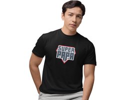 Super Dad Gift Idea for Father's Day Uniek cadeau voor mannen Cool Dad, Zwart, XXL