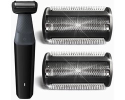 Kop compatibel met Philips Bodygroom Series 7000, 5000 en 3000 scheerapparaten - Pakket van 2