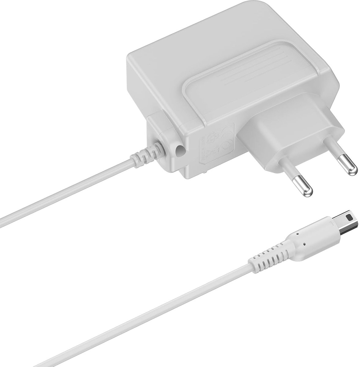Oplader voor Nintendo 3DS/3DS XL/2DS, 5 V 1 A, adapterkabel 100-240 V, draagbare oplader, compatibel met Nintendo 2DS/2DS XL/DSi/DSi XL/New 3DS (1)