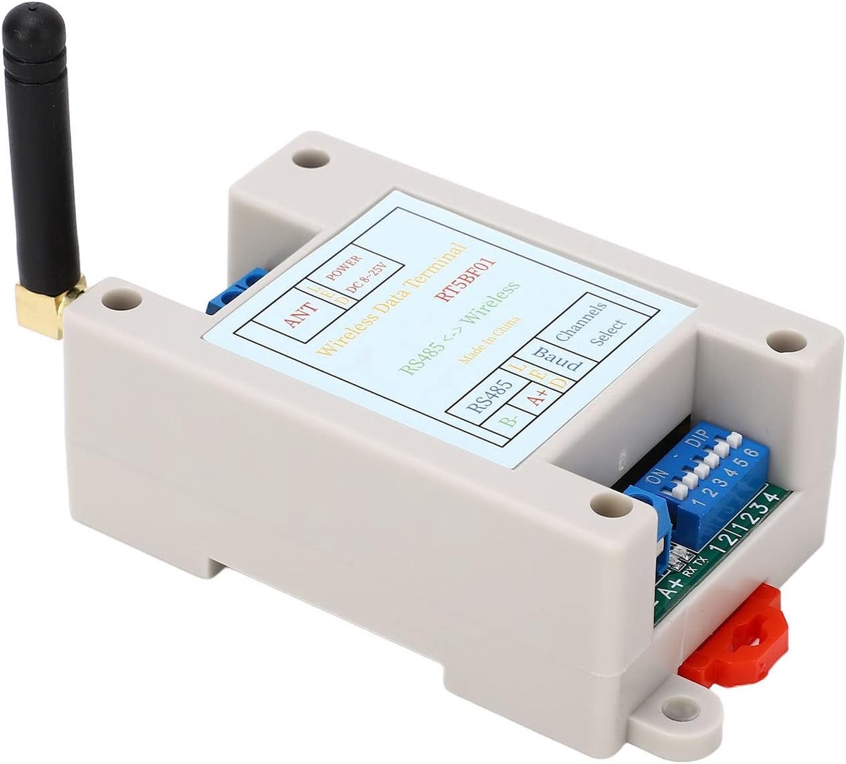 Transceiver module, Draadloze DC-transceiver Module 8-25 V, Draadloze zendontvanger Elektronisch Apparaat voor RTU, Netwerktransceivers