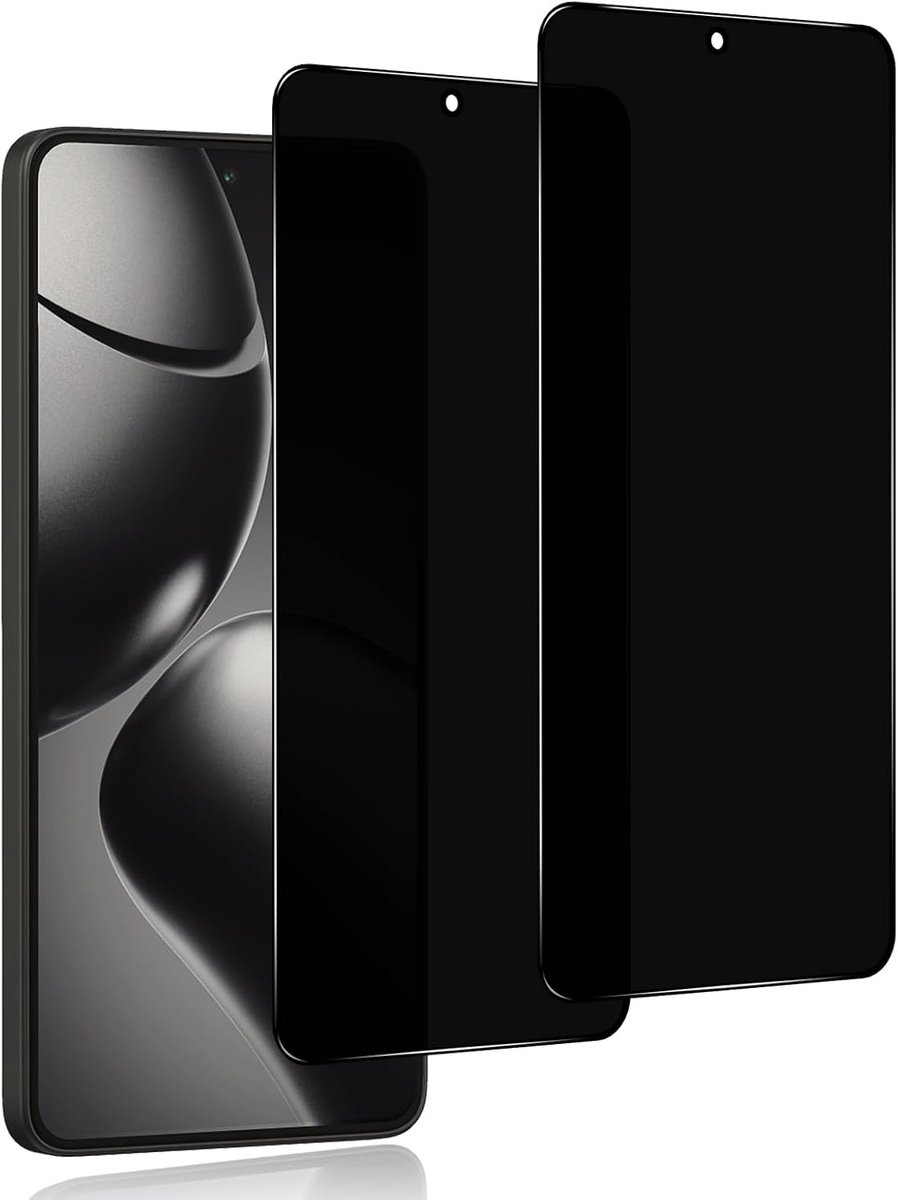 Beschermfolie voor Xiaomi 14T/14T Pro, privacyfolie, pantserglasfolie, anti-spy displaybeschermfolie, privacy, beschermfolie, 9H-hardheid, gehard glas, folie, luchtbelvrije privacyfolie, 2 stuks
