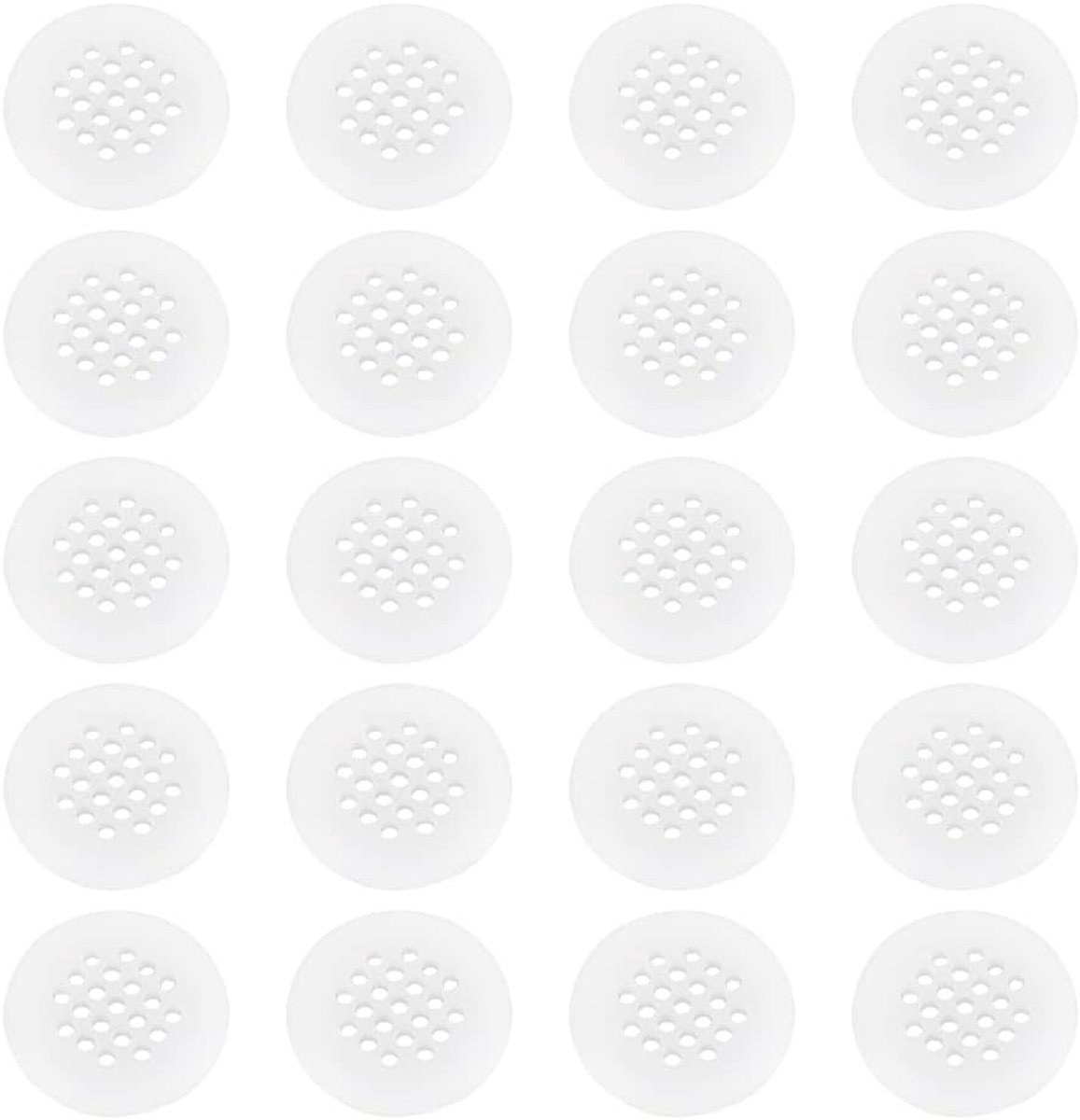 20 Stuks Ronde Mesh Luchtroosters voor Ventilatie - Ideaal voor Keuken en Plafond, Perfecte Luchtcirculatie en Ventilatieoplossingen