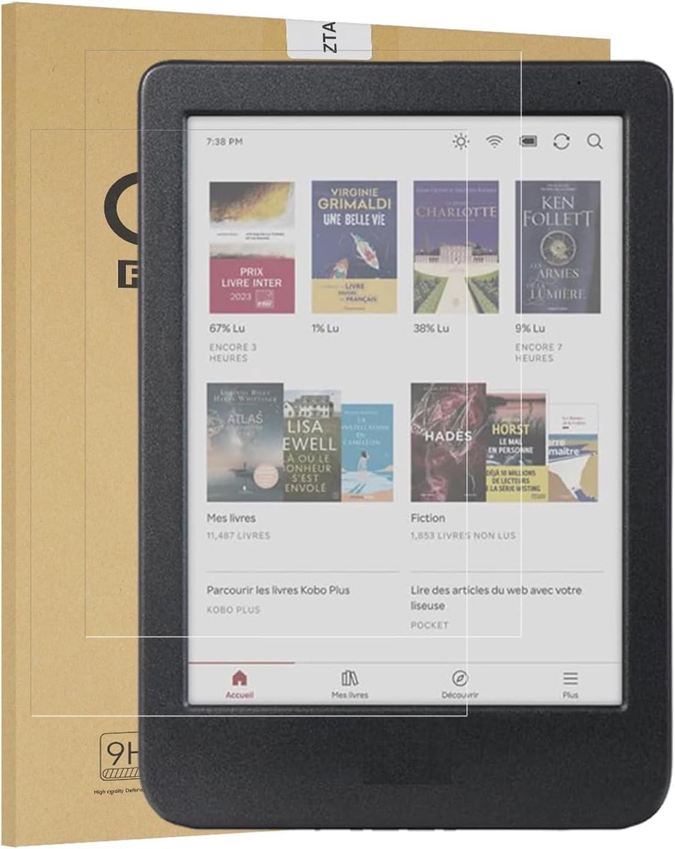 KOBO Clara 2E / KOBO Clara Colour 6.0 inch gehard glas beschermer 2 stuks