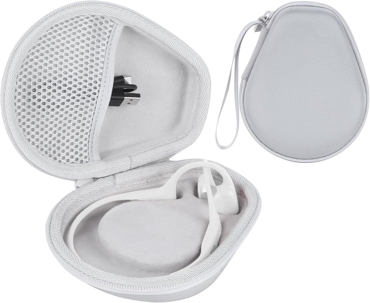 Harde Hoes Compatibel met SHOKZ OpenRun/Pro 2 Mini Koptelefoon