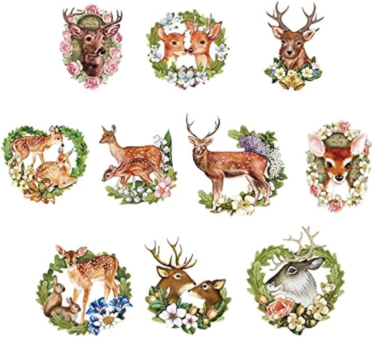 mit Herz 3-D motieven, uitgesneden, ca. 7-10 cm, 10 stuks in een zakje | Afbeeldingen om te knutselen & decoreren | Wenskaarten zelf maken | Beeldmotieven voor scrapbooking & DIY-decoratie