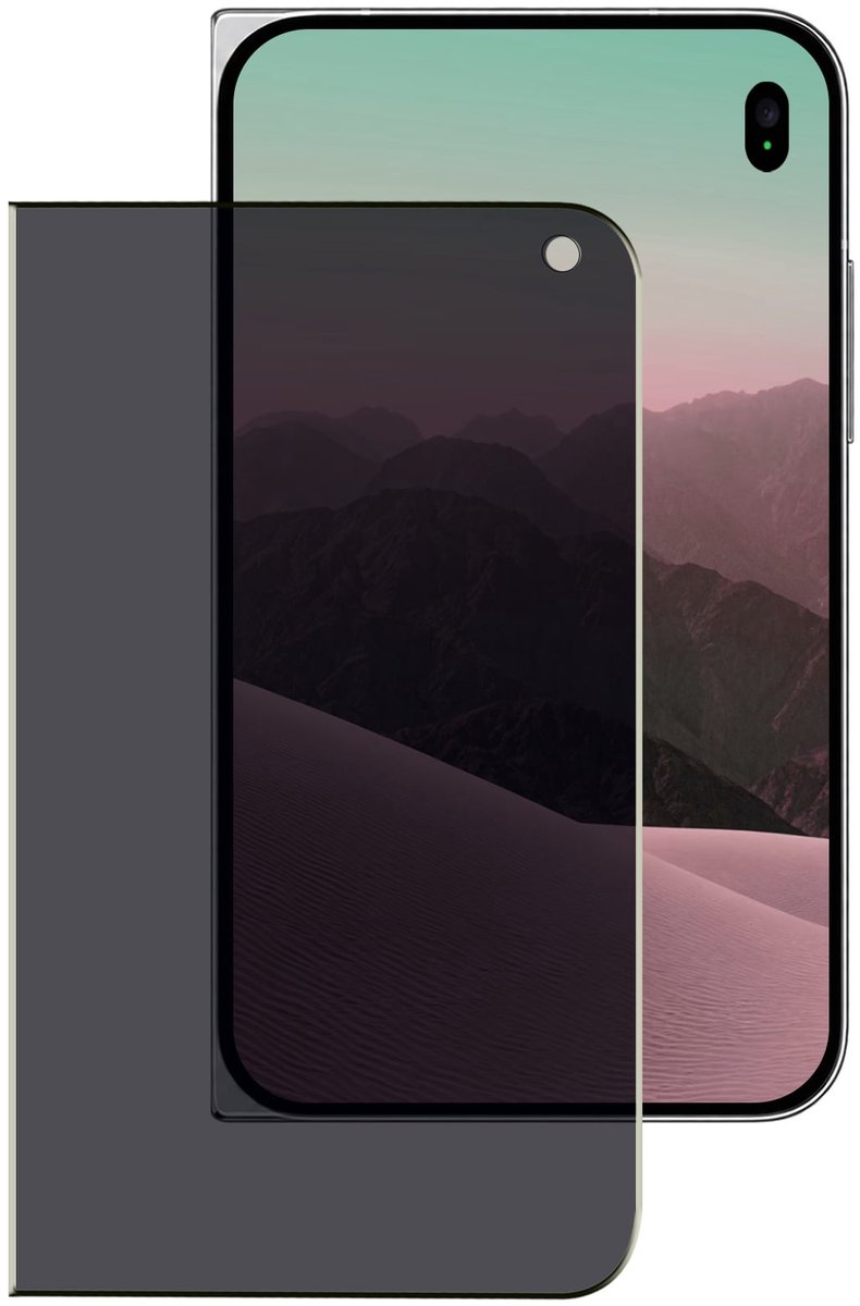 Screenprotector - Geschikt voor Apple iPhone Duo - Privacy Filter - Beschermglas - Gehard Glas - Tempered Glass - Screen Protector - Anti Spy - Full Display Cover