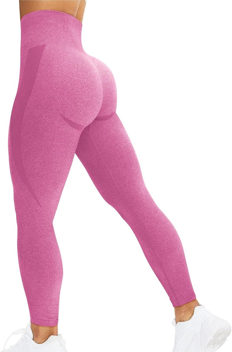 sportbroek, hoge taille, naadloze broek, gym, yoga, sport