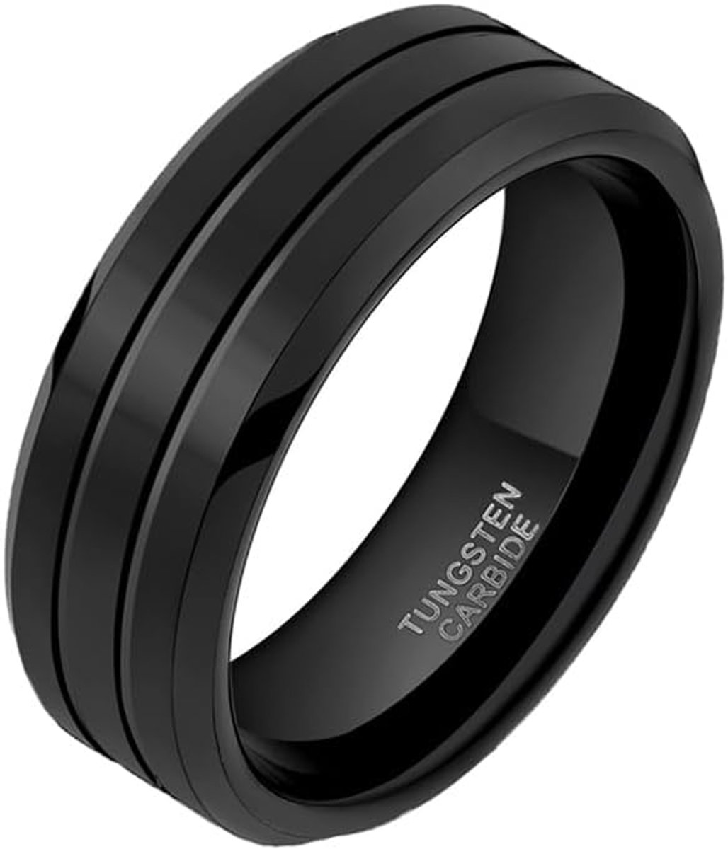 Heren ring Classic Groove 8mm-17mm