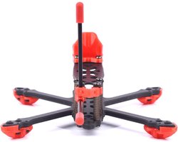 1Set 3K Koolstofvezel 3 Inch 4mm Bodemplaat Drone Rack Basisframe Chassis RC Racing Quadcopter Drone Acc Quadcopter-framekit