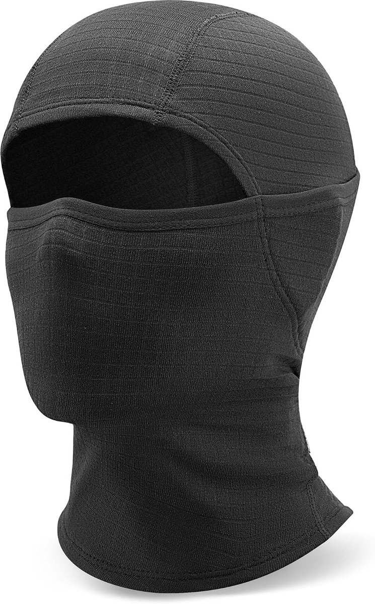 Bivakmuts, ademend, licht, thermisch, skiën, volgelaatsmasker, windbescherming, stofdicht, nekwarmer voor snowboarden, fietsen, skiën, wandelen, uniseks