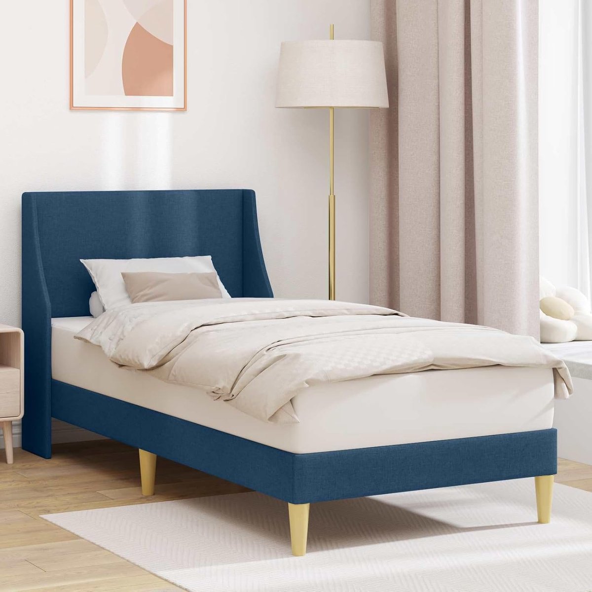 Multiplex minimalistisch design model 18.005 Blauw 80 x 200 cm