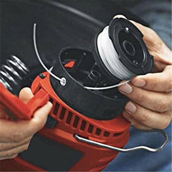 6 stuks nylon lijn spoel accessoires, for Reflex Trimmer Black Decker vervangt nr. A6481 A6485 grasmaaier spoel — afbeelding 2