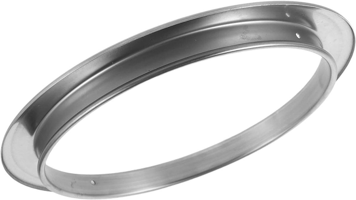 Afvalgleuf, inbouwafdekking, ronde geperforeerde afvalring, inbouw in werkblad, geschikt voor keuken, kantoor, horeca, ruimtebesparend, robuust en elegant