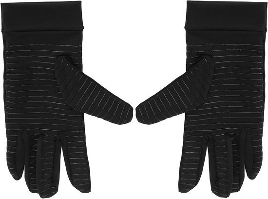volledige vingerkopervezel, comfortabel, zacht, ademend, geurloos, compressiehandschoenen voor gaming, koken — afbeelding 3