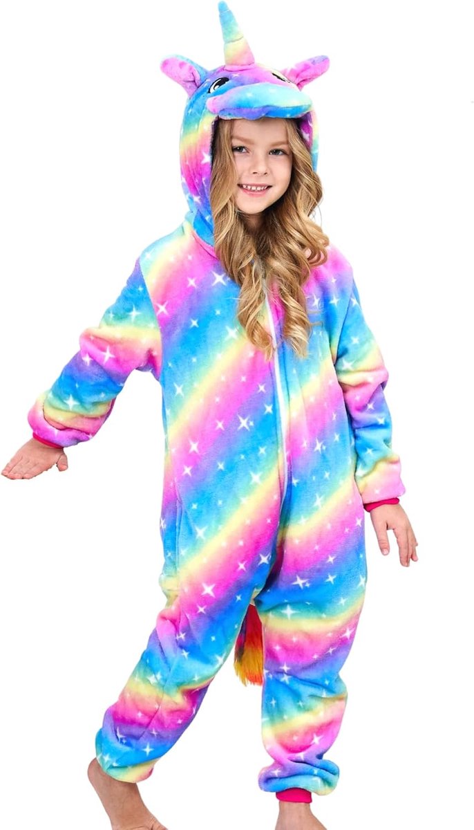 Slaappakken Eenhoorn Onesie Pyjama voor Kinderen