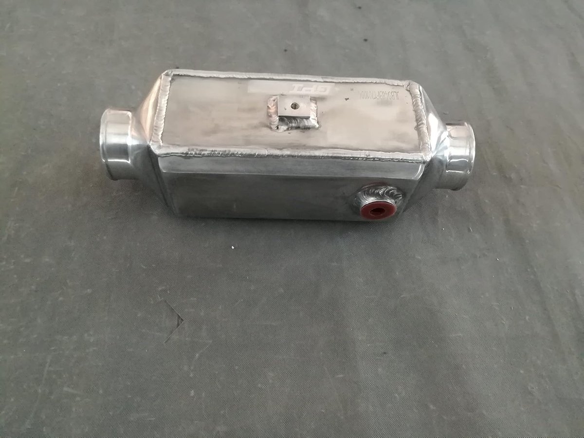 Aluminium Turbo Front-Mount Water naar Air Intercooler EXTRA KOELING 146mmx378mm