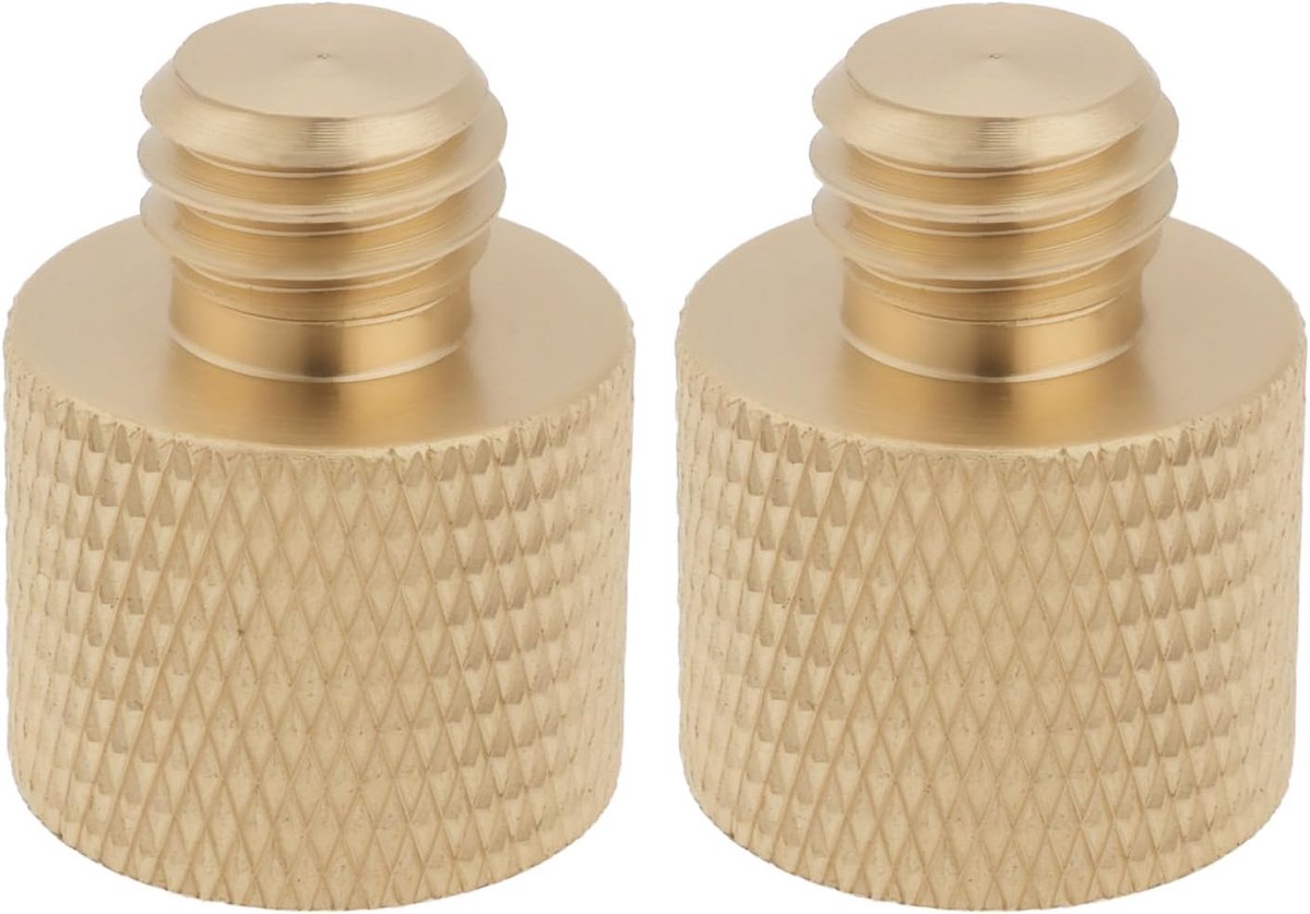 Camera Tripod Adapter 1/4" naar 3/8" - Messing - Schroef Reducer - Voor lichtstandaards en statieven