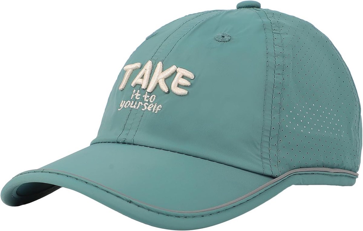 Baseballpet voor kinderen, sneldrogend, mesh, baseballpet, zonnehoed, voor jongens en meisjes, basketbalpet, verstelbare baseballpet, geborduurde zomer