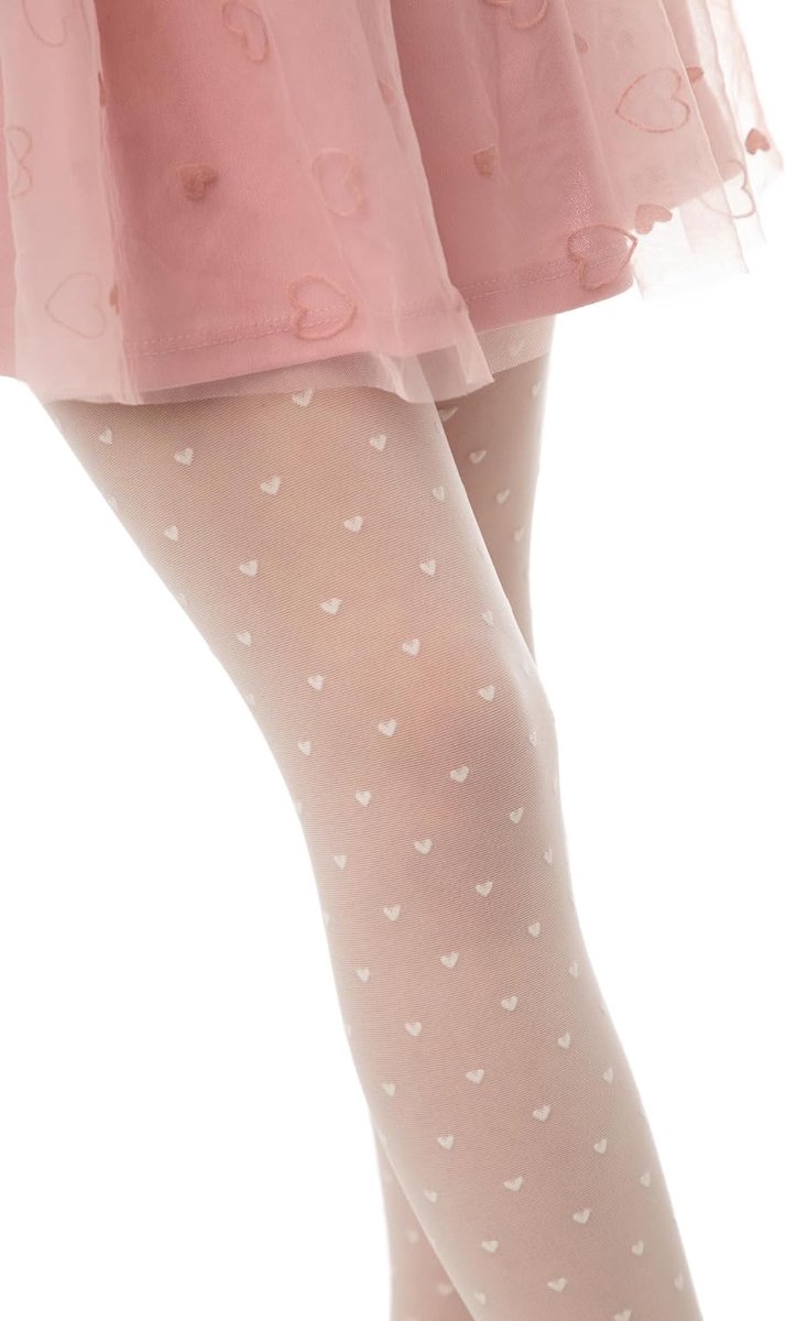 Elegant Anabel Chique kindermaillot voor meisjes, crèmetinten, 140/146 cm