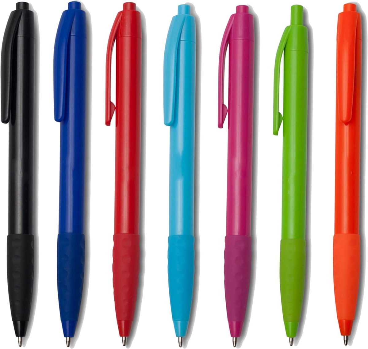 Balpennenset handmatig van kunststof, hoogwaardig, edel, kleurenmix multicolor