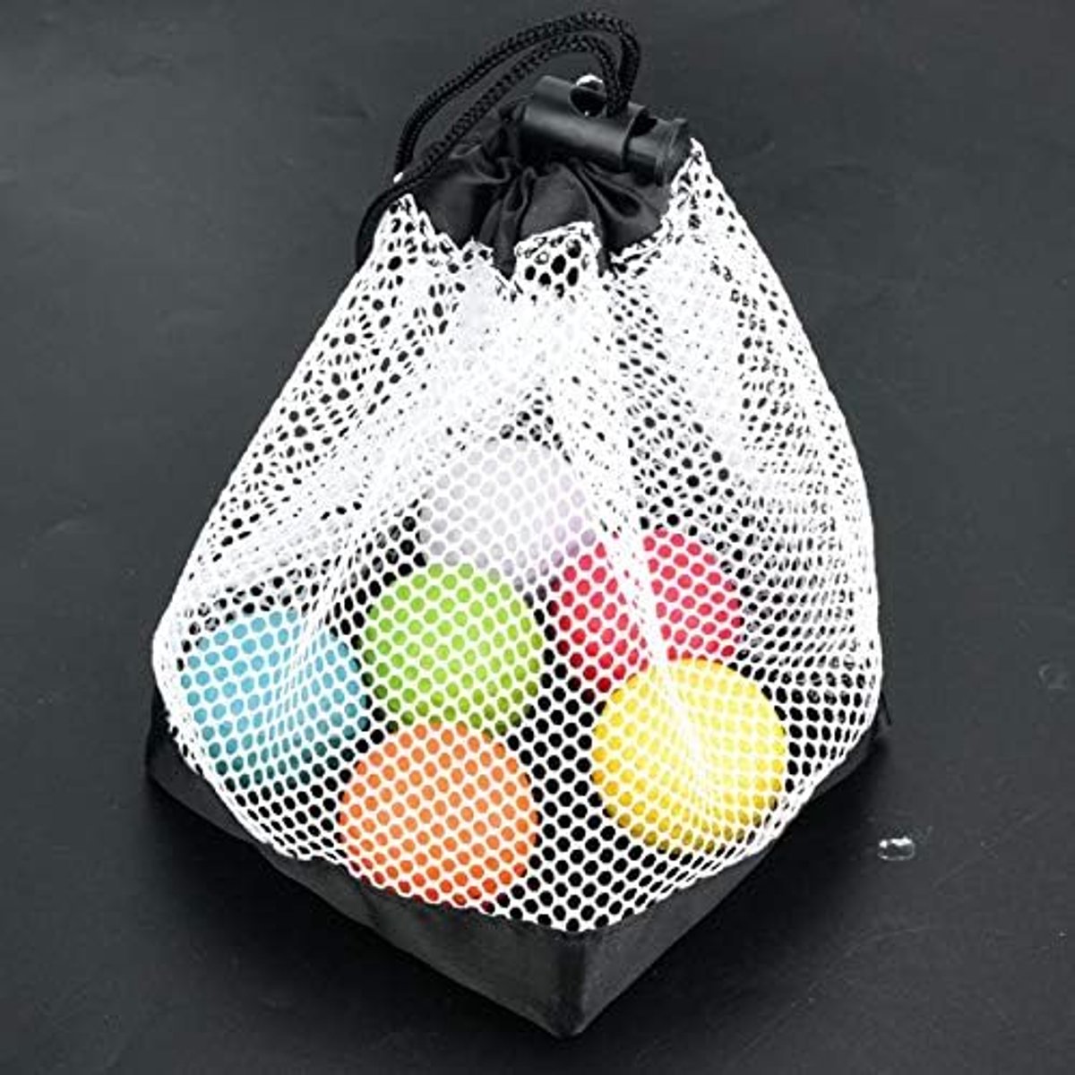 Mesh golfbalzak Tasje met trekkoord 36 golfballenhouder Opbergzak Netto zak Golftoebehoren