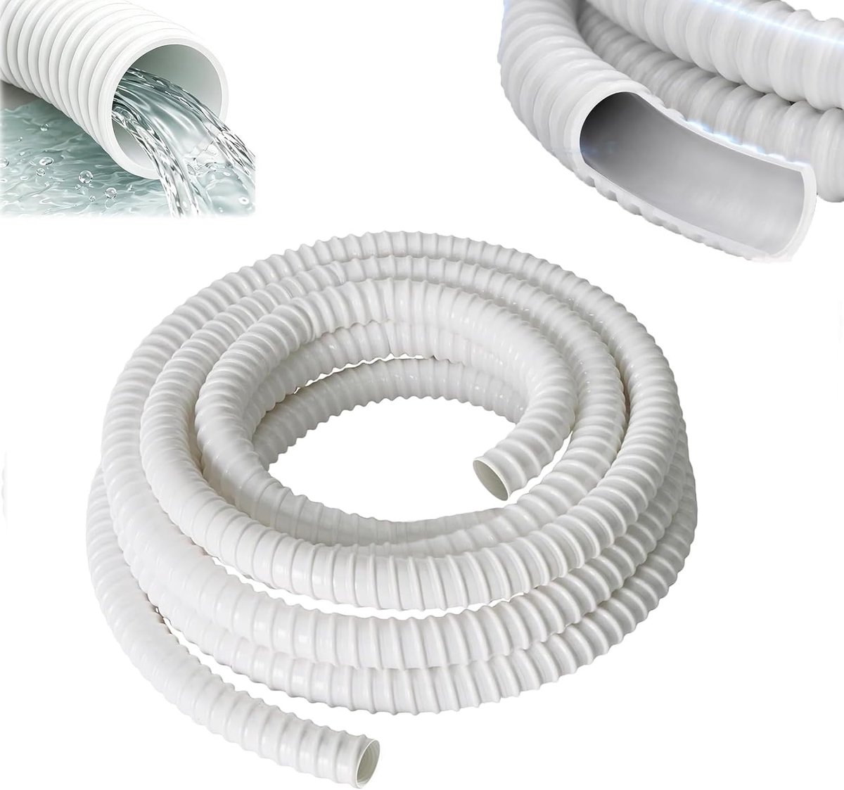 Ø 16 mm, PVC Condensaatslang Airconditioning，5M