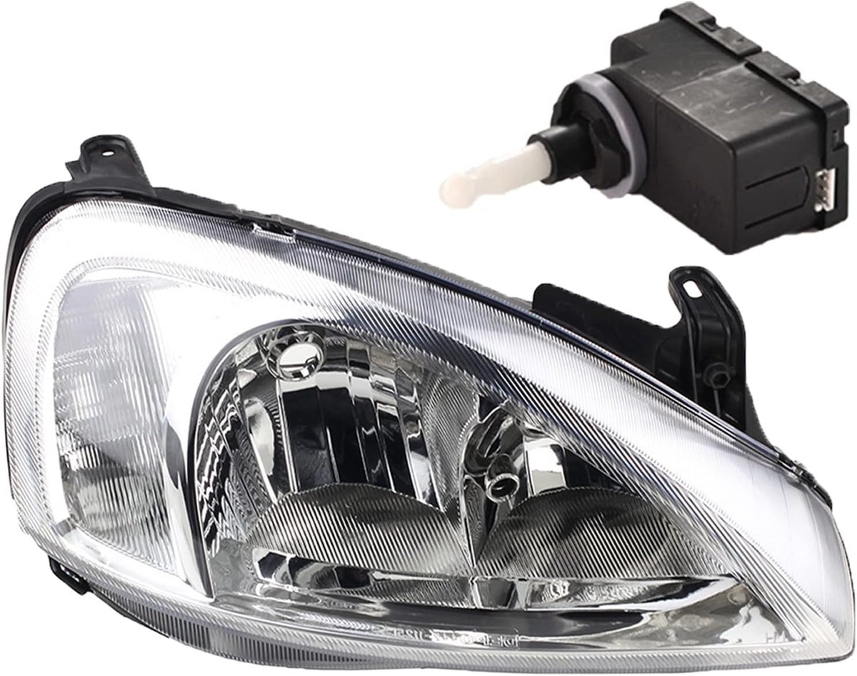Koplampen geschikt voor Opel Corsa C -3 met LWR H7/H7 systeem Valeo rechts