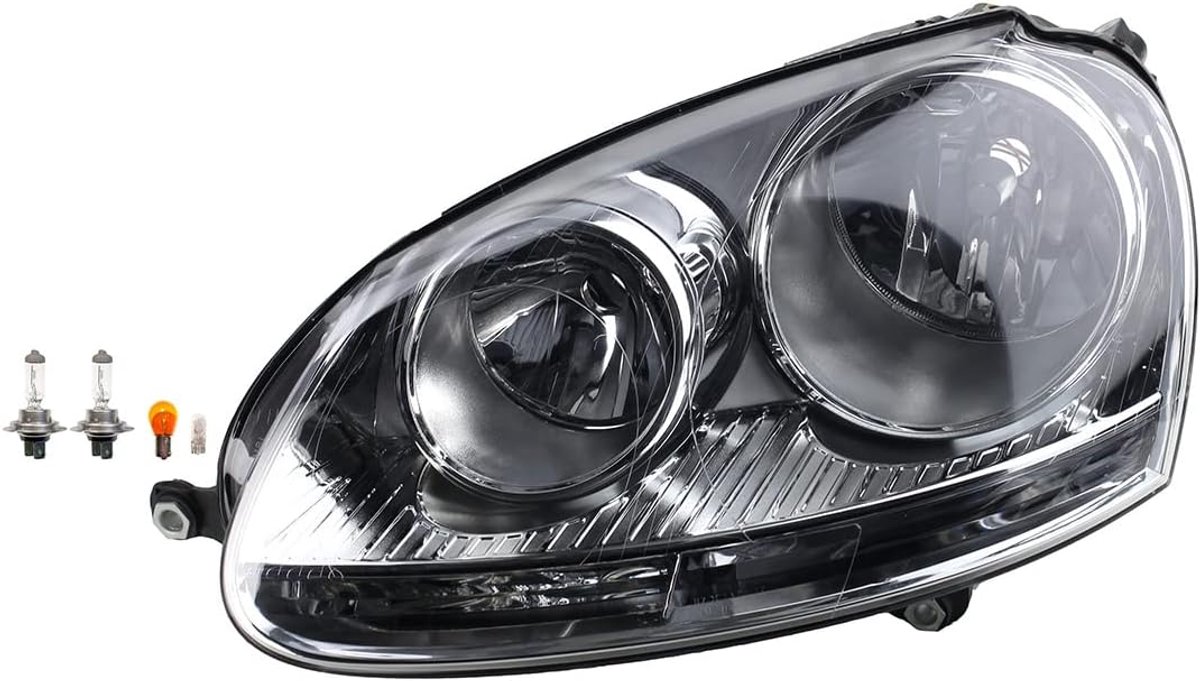 Koplamp Halogeen geschikt voor VW Golf V 1K 5M 10/03-05/09 Lamp links
