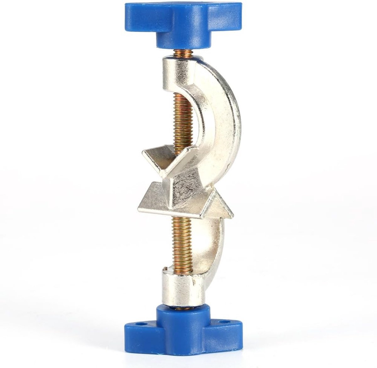 Klemhouder voor laboratoriumstandaard aluminiumlegering zware hoofdklemmen metalen handvat ondersteuning tot 16 mm diameter voor laboratorium retailet stand MEERWEG verpakking