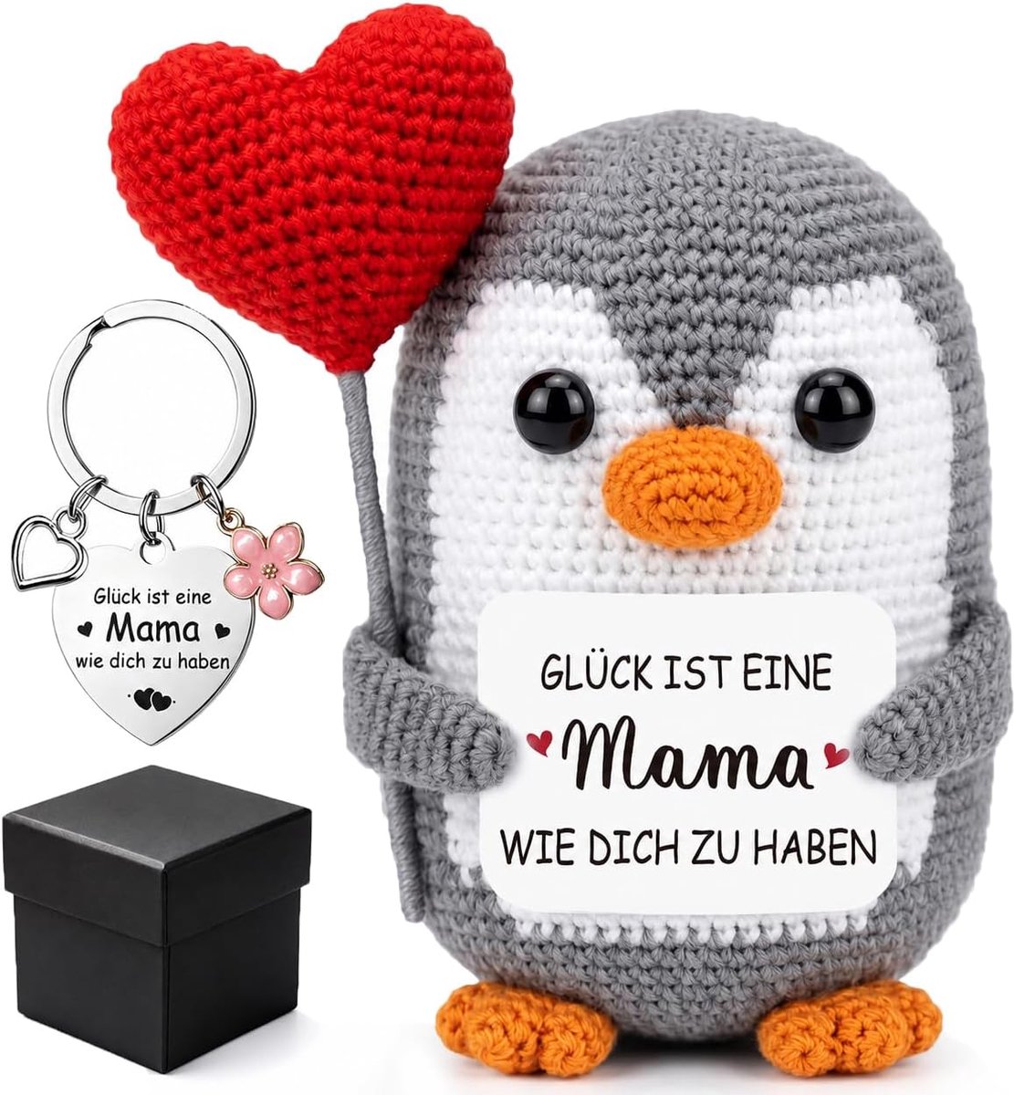 Cadeaus voor mama, Pocket Hug Positive Pinguïn pop, moederdagcadeaus, paascadeau, verjaardagscadeau voor moeder, beste mama, cadeau voor moeder voor Pasen, Moederdag, Kerstmis, verjaardag