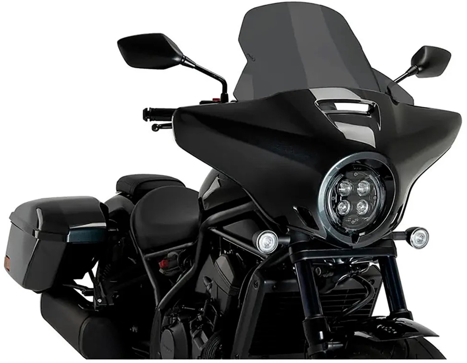 Puig 21545f High-road Touring Honda Cmx 1100t Voorruit Zilver
