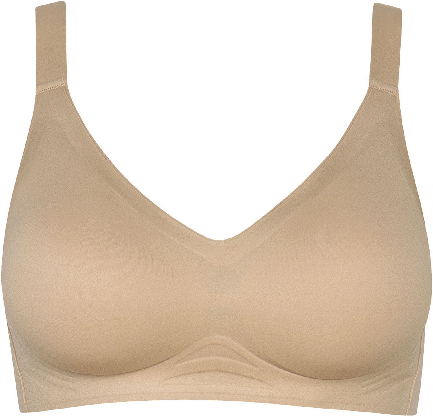 Lisca Bralette met uitneembare pads My Silhouette warm taupe