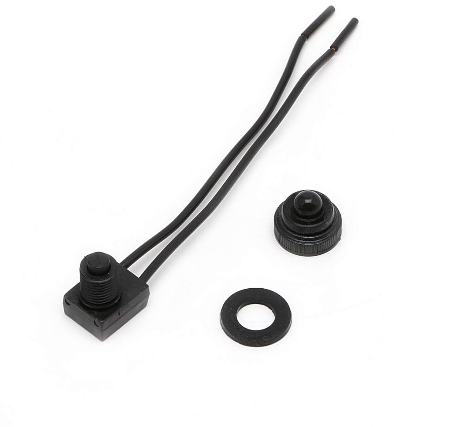 Aan-/uitschakelaar met drukknop - waterdicht - 12 V - geschikt voor 1 inch auto - m-winkel
