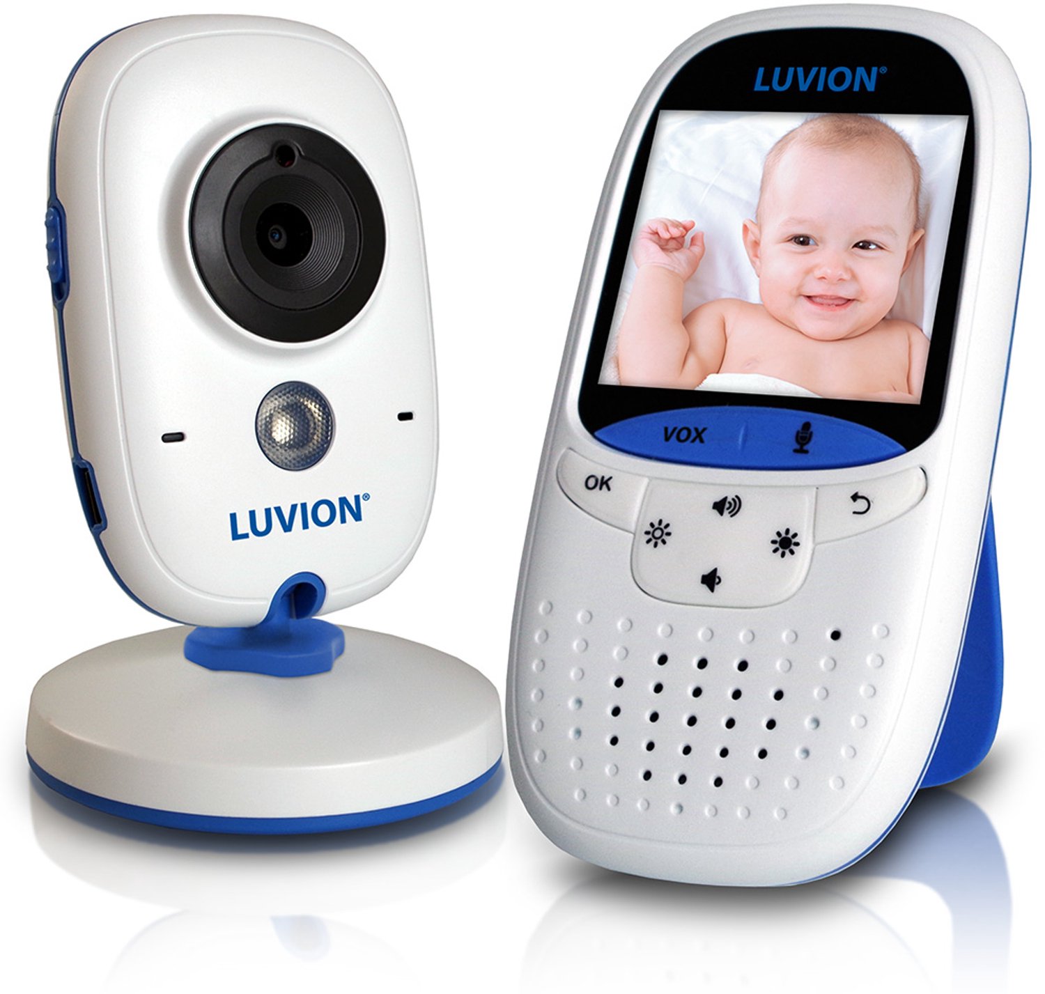 Bol.com LUVION® Easy Babyphone - Babyfoon met camera - Premium Baby Monitor aanbieding