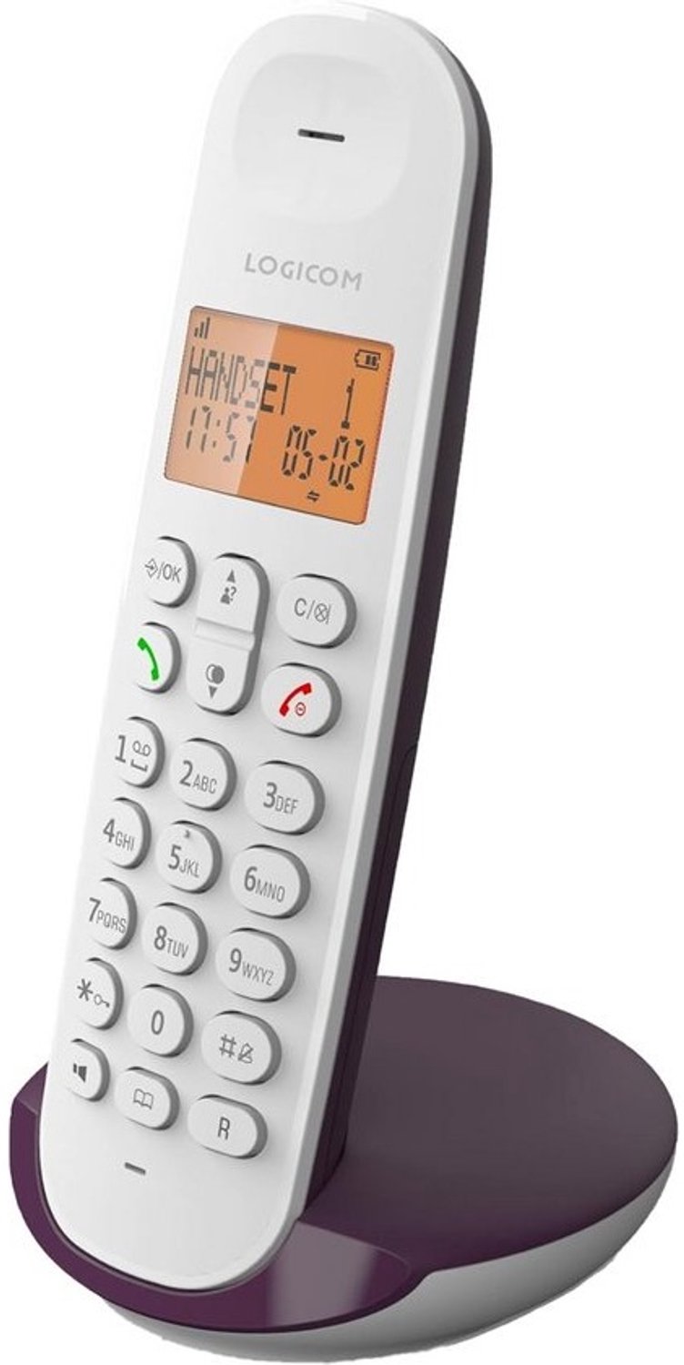 Draadloze Vaste Telefoon - Analoog DECT met groot scherm - Zonder antwoordapparaat