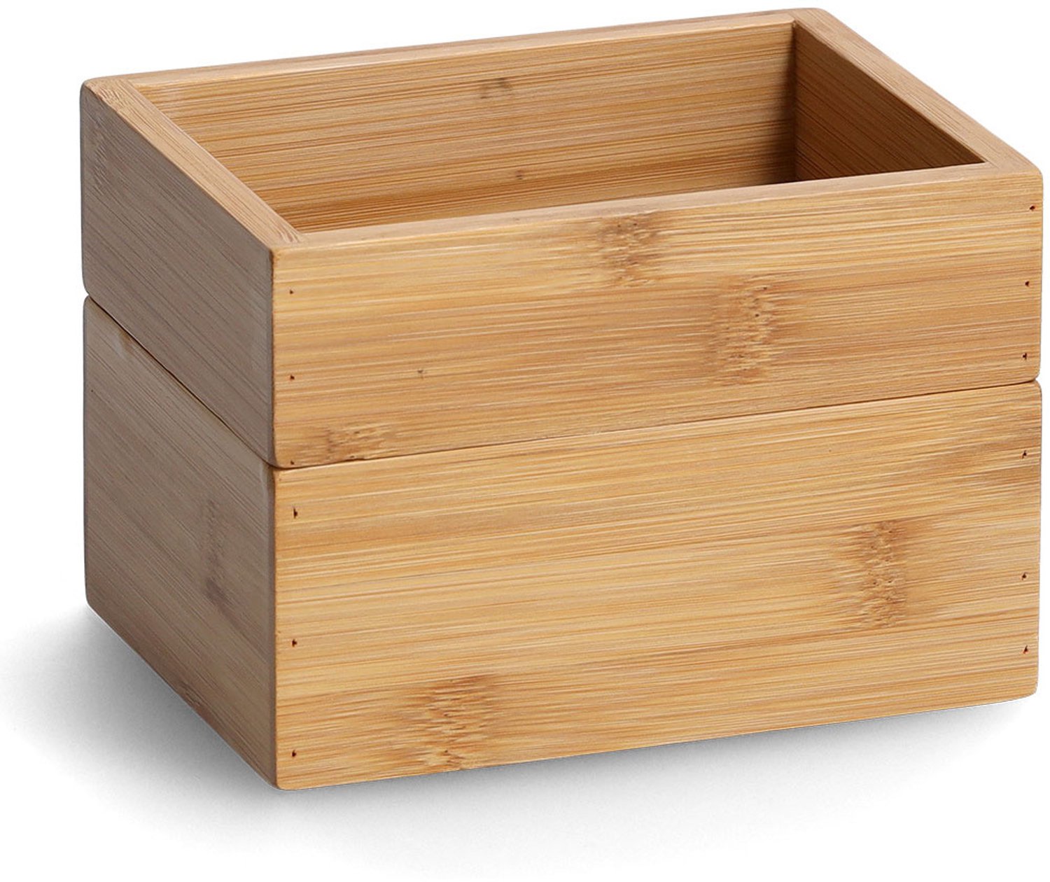 Organizer voor cosmetica, bamboe, 2 stuks, ZELLER