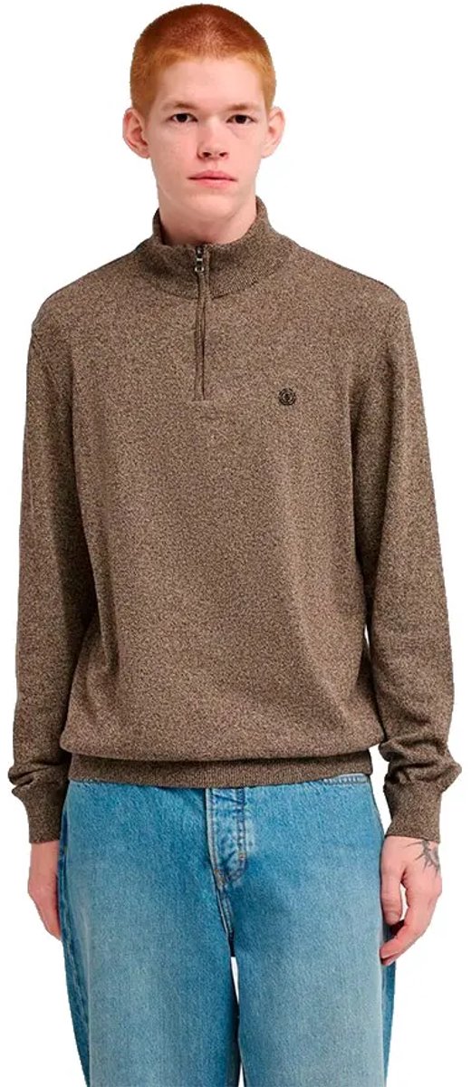 Element Icon Cardigan S Man Seal Heather